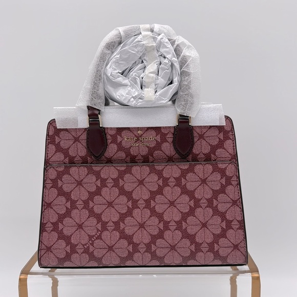 kate spade Handbags - Kate Spade Signature Spade Flower Small Satchel Grenache Multi